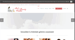 Desktop Screenshot of med-beauty-center.de